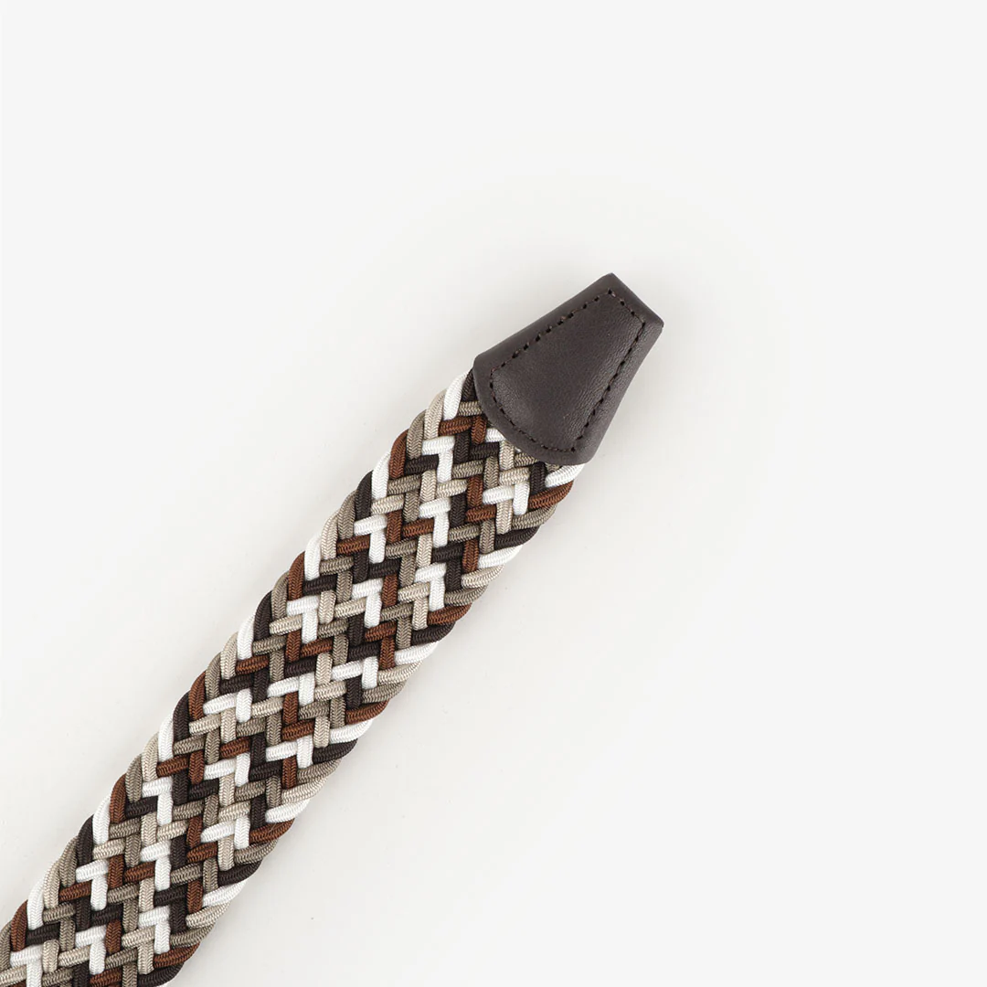 Anderson's Classic Multi Colour Elastic Woven Belt - Image 3