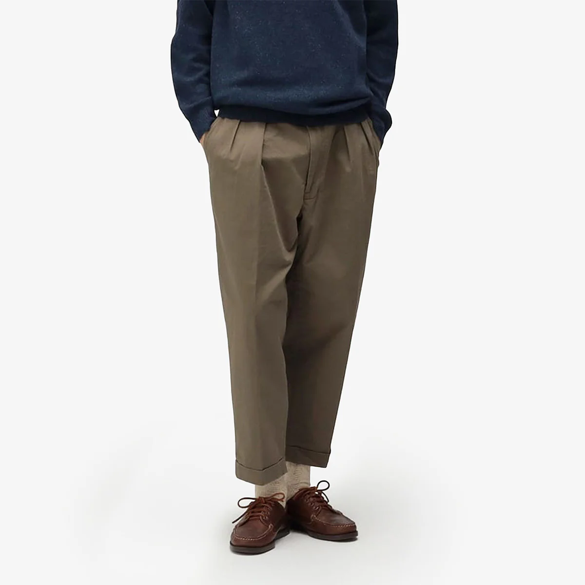 Beams Plus 2 Pleats PE Twill Pant - Image 6