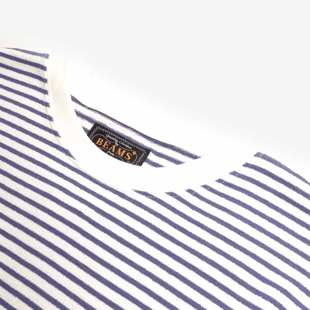 Beams Plus Pocket Inlay Stripe T-Shirt - Image 2