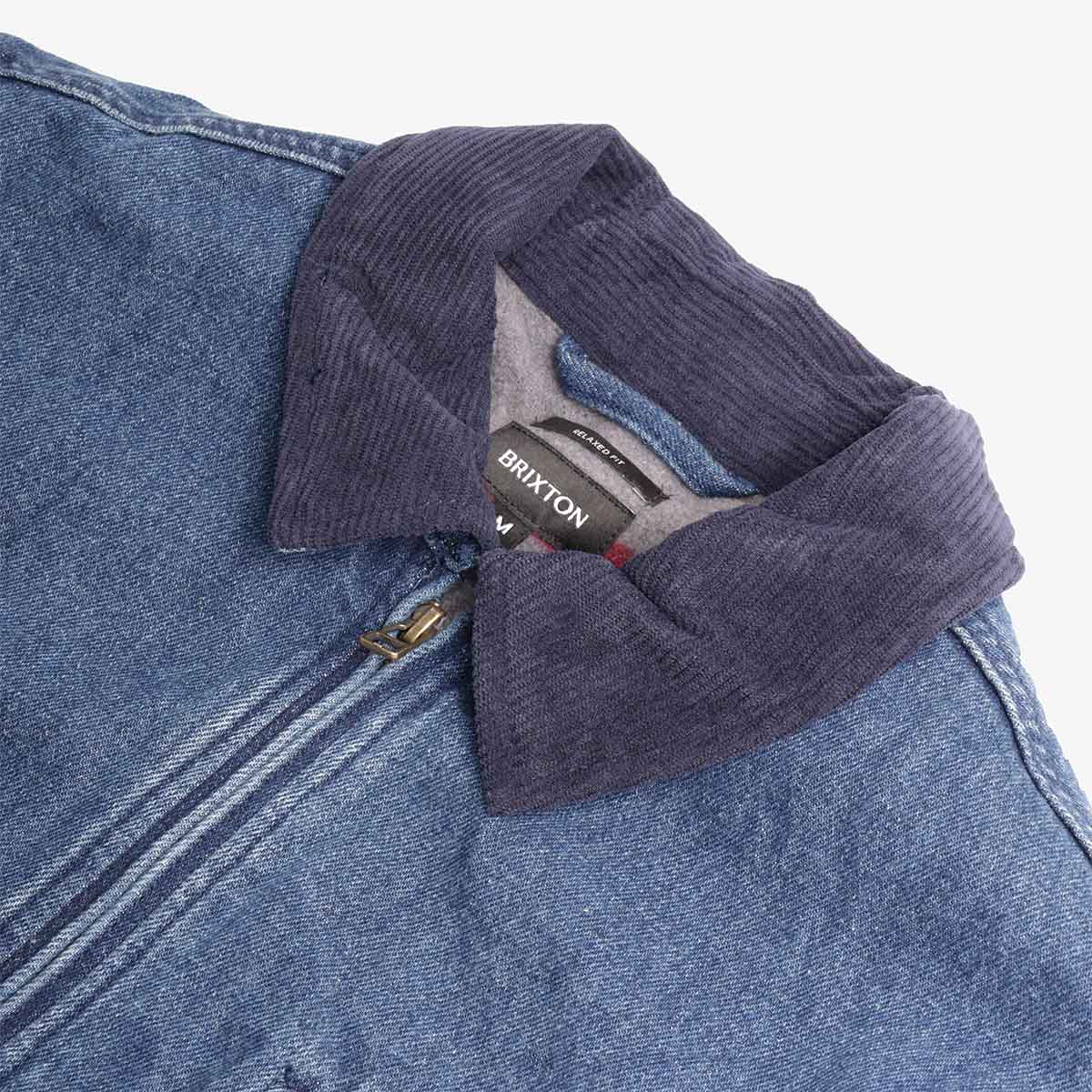 Brixton Altered Threads Lined Garage Jacket - Image 3