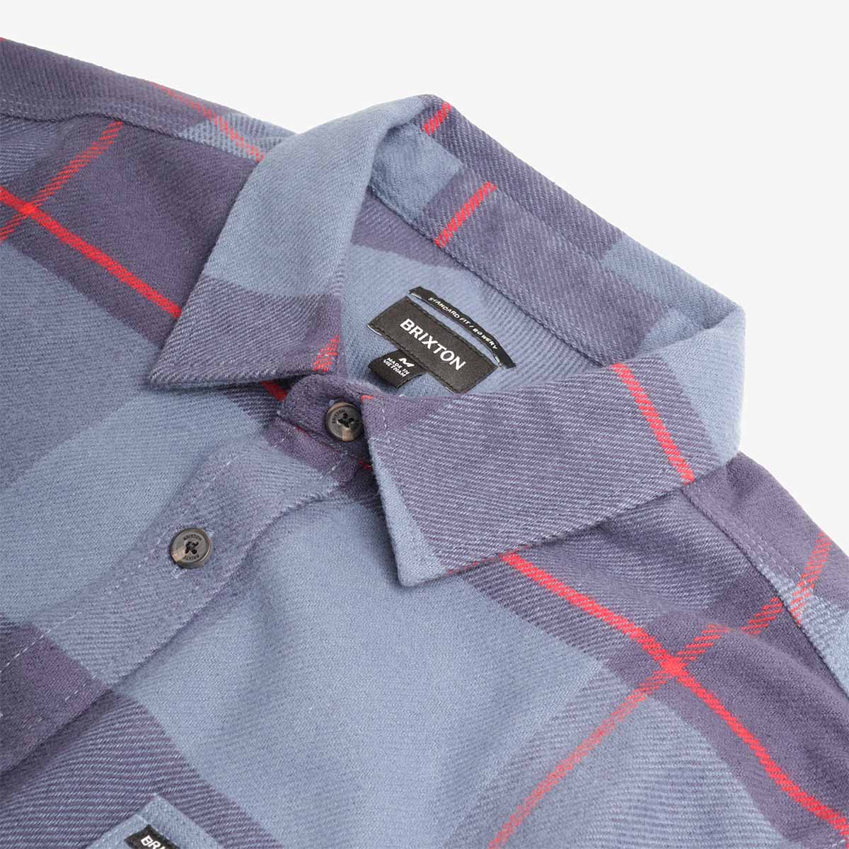 Brixton Bowery Flannel Shirt - Image 3