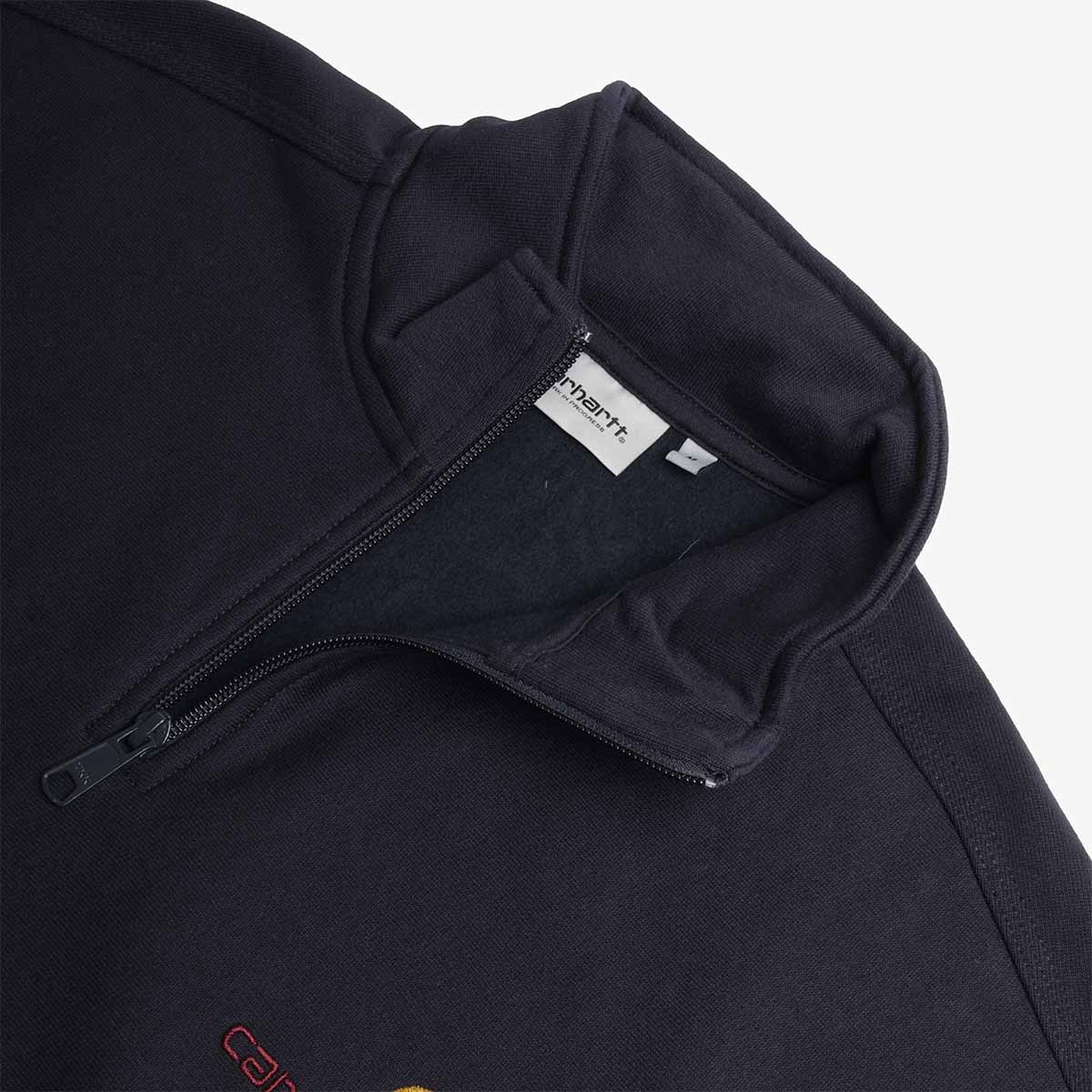 Carhartt WIP American Script Half Zip Sweatshirt - Image 3