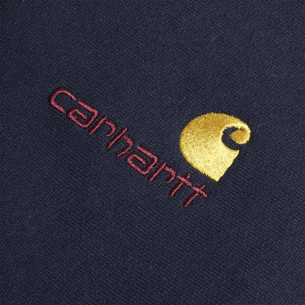 Carhartt WIP American Script Half Zip Sweatshirt - Image 4