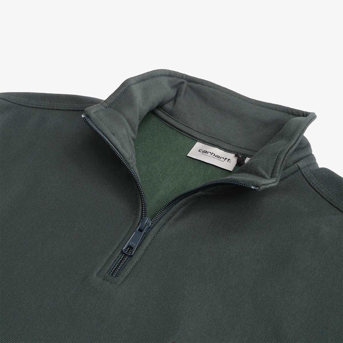 Carhartt WIP American Script Half Zip Sweatshirt - Image 3