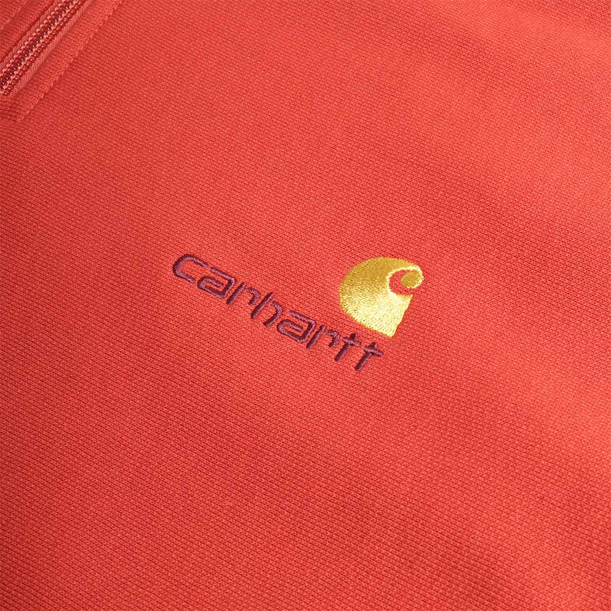Carhartt WIP American Script Half Zip Sweatshirt - Image 4