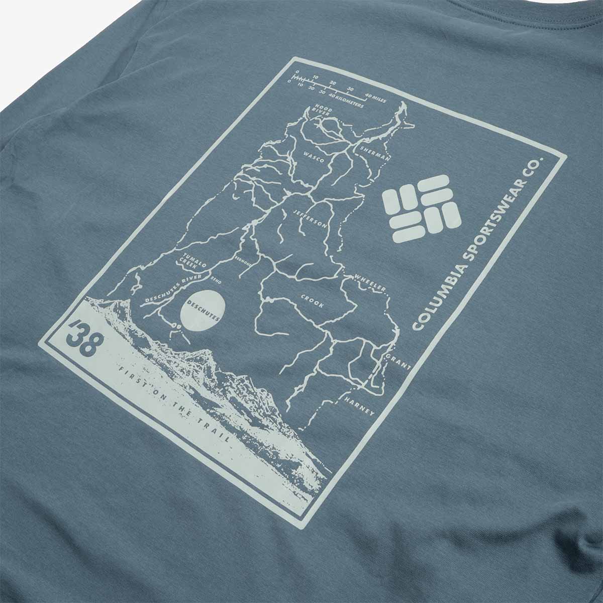 Columbia Black Butte Long Sleeve Graphic T-Shirt - Image 4