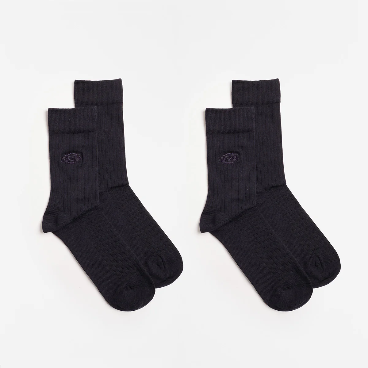 Dickies Rib 2 Pack Socks - Image 2