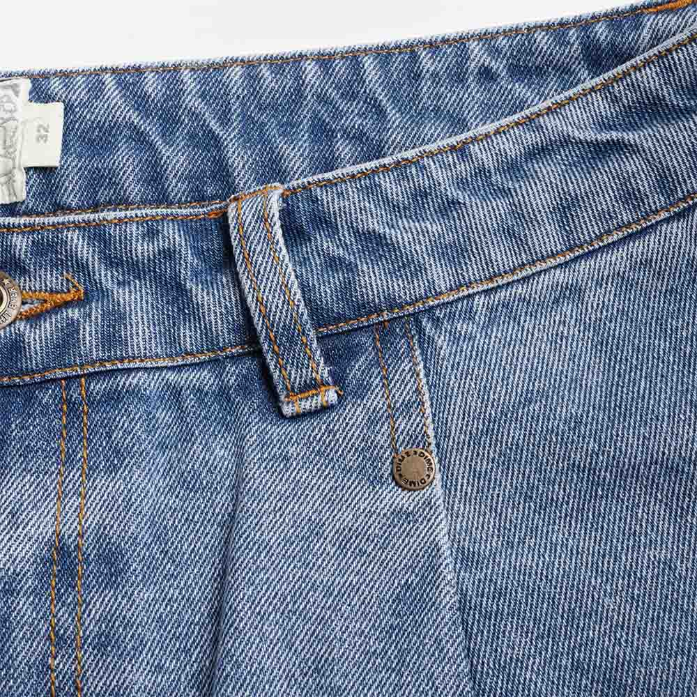 Dime Pleated Denim Shorts - Image 3