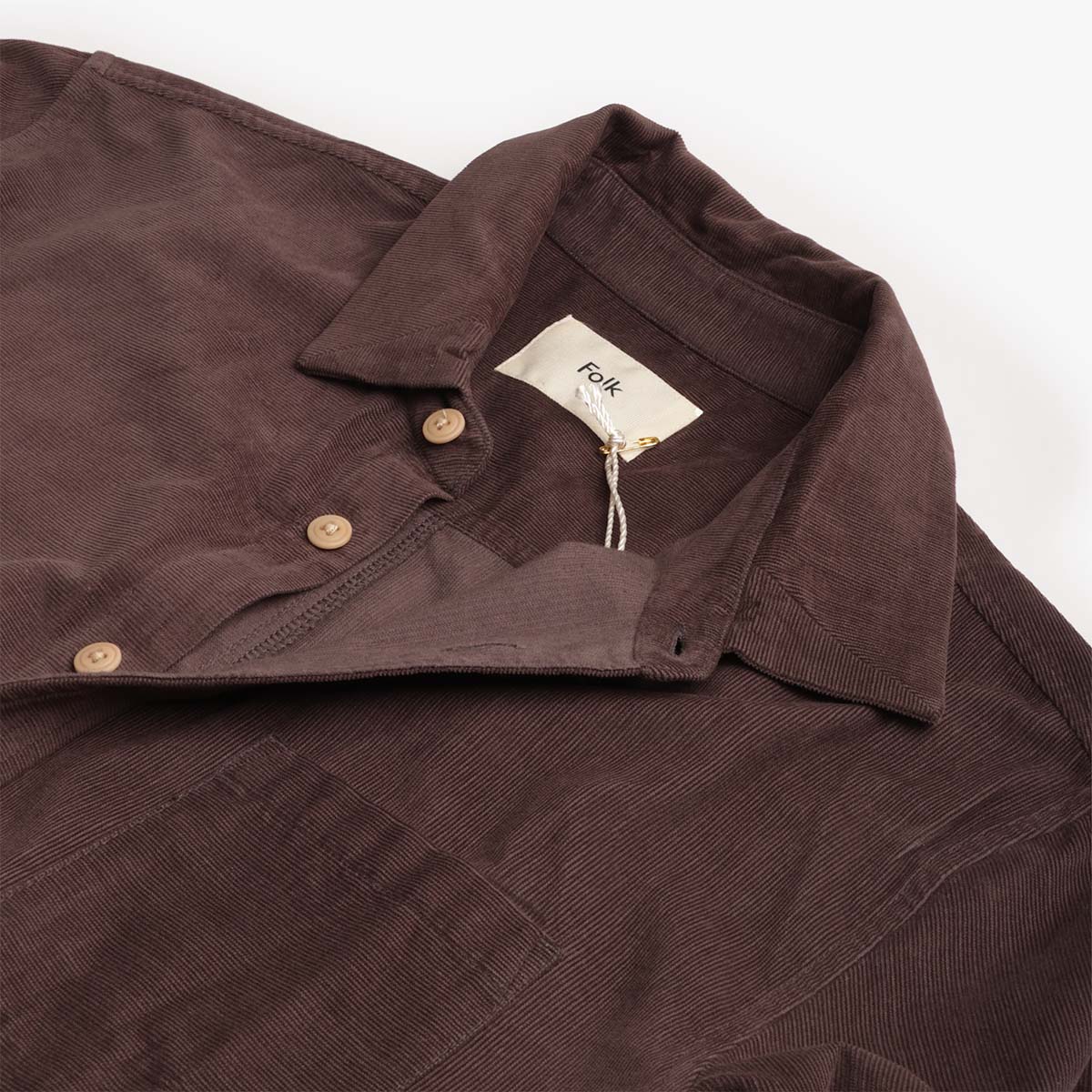 Folk Direction Babycord Shirt - Image 6