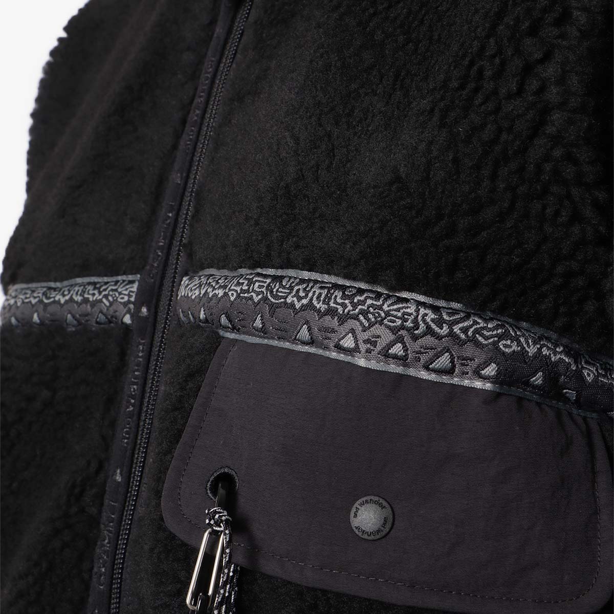 Gramicci x And Wander JQ Tape Fleece Jacket - Image 4