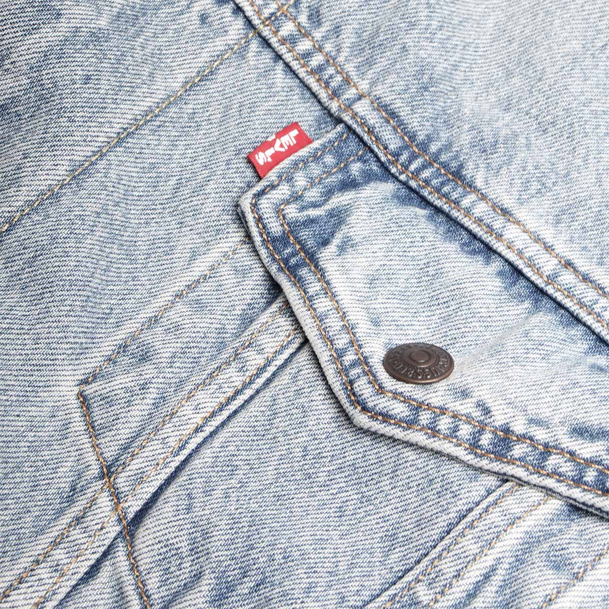 Levi's Relaxed Fit Sherpa Trucker Jacket - Image 3