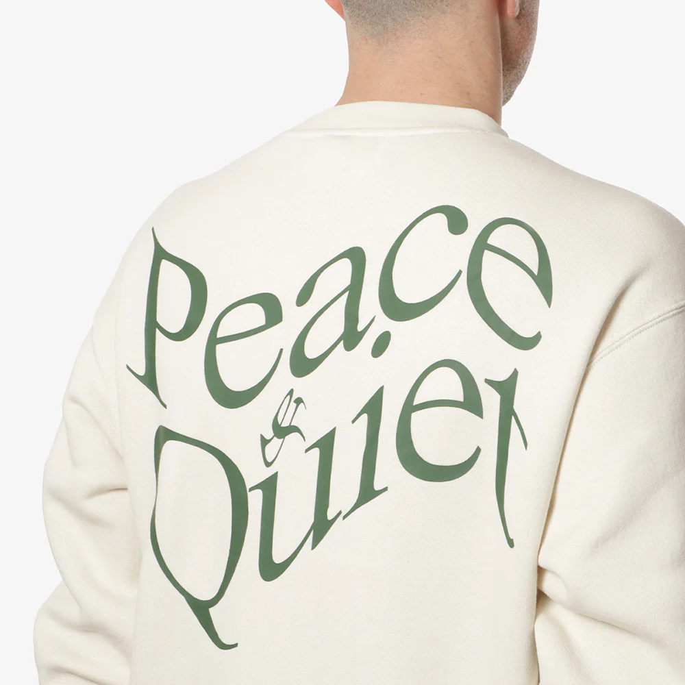 Museum of Peace and Quiet Warped Crewneck Sweatshirt - Image 3