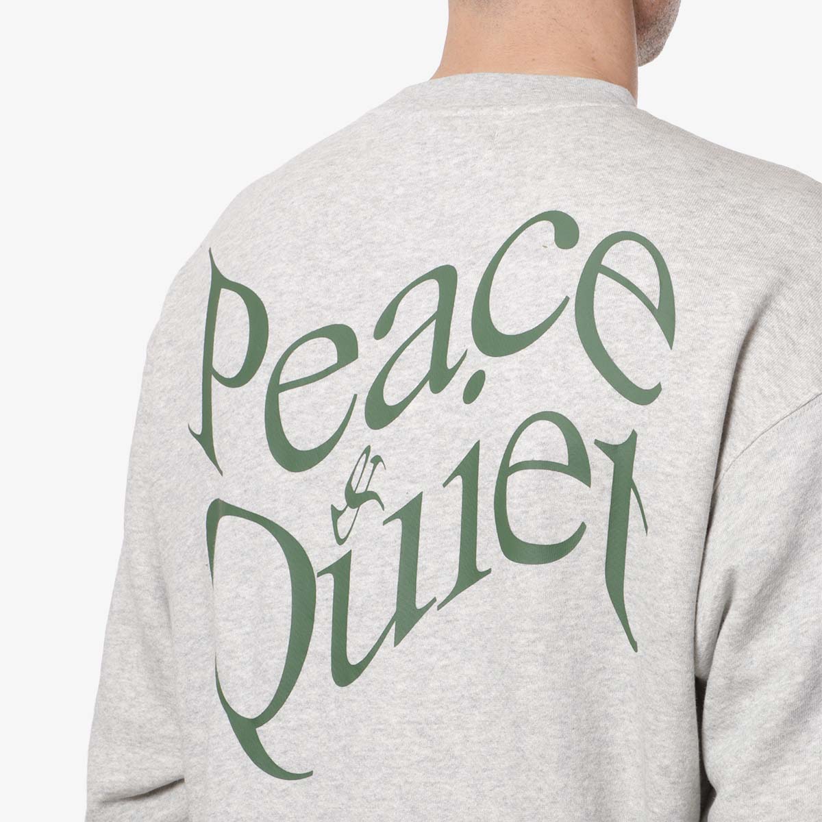 Museum of Peace and Quiet Warped Crewneck Sweatshirt - Image 3