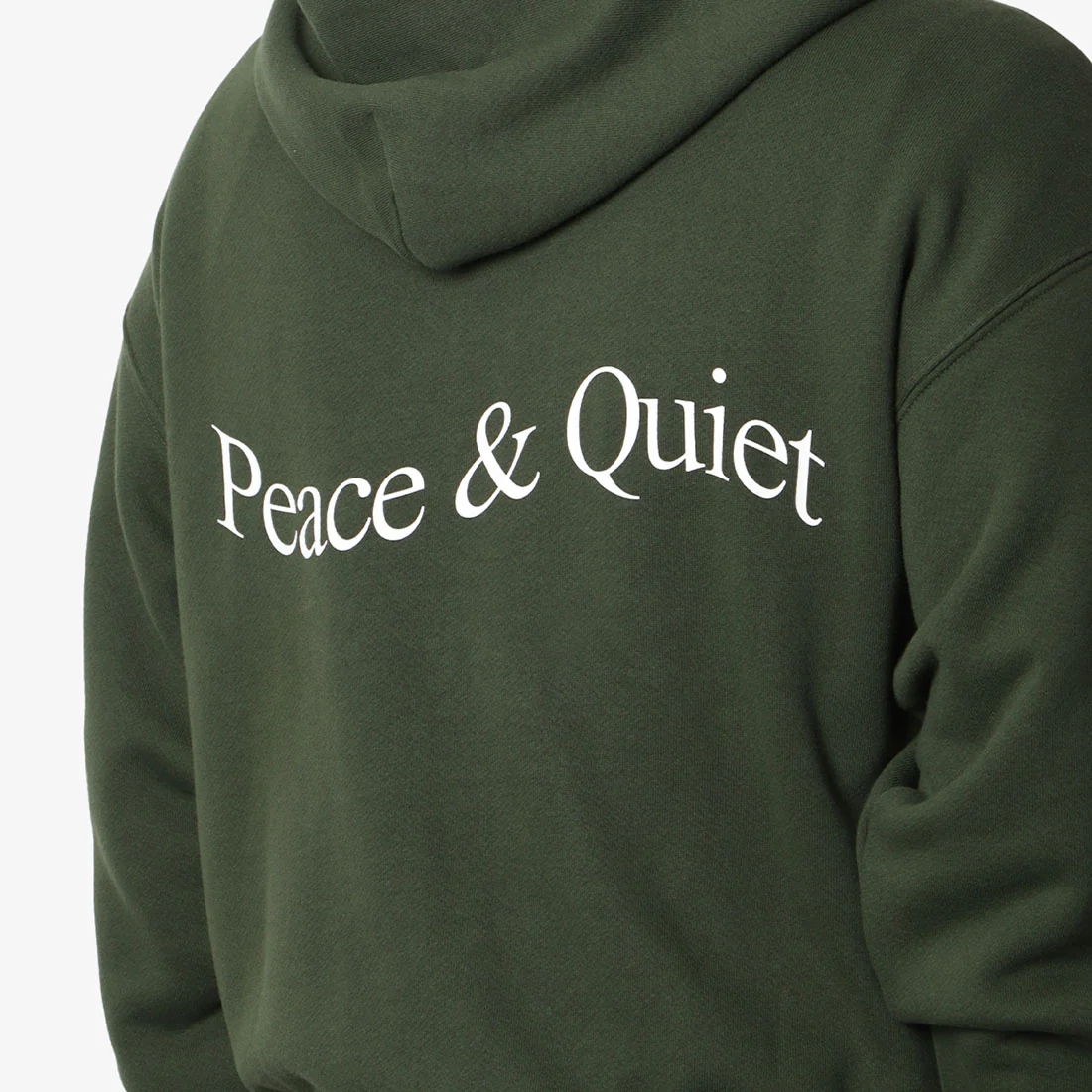 Museum of Peace and Quiet Wordmark Zip Up Hoodie - Image 5