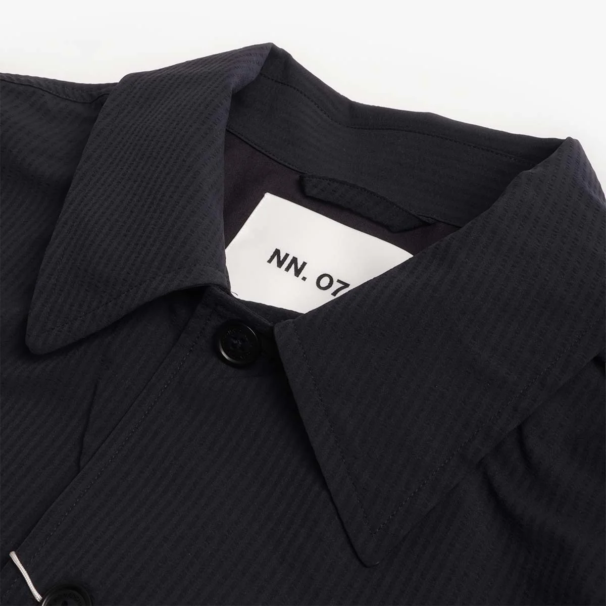 NN.07 Blaze Seersucker Overshirt - Image 3