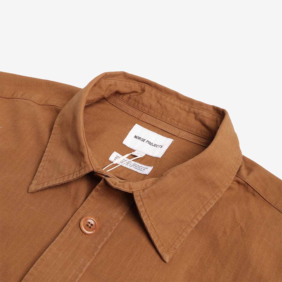 Norse Projects Algot Cotton Ripstop Relaxed Shirt - Image 2