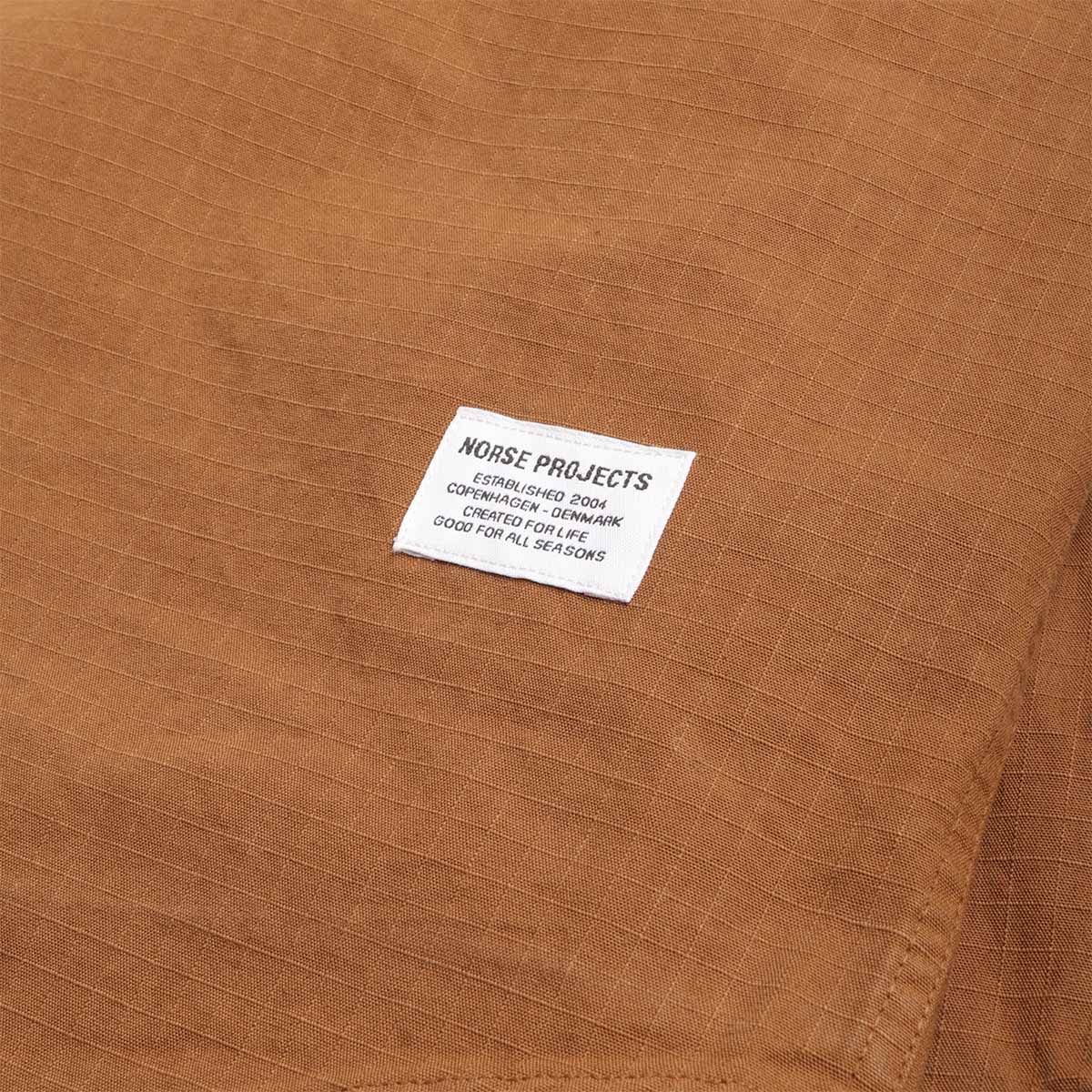Norse Projects Algot Cotton Ripstop Relaxed Shirt - Image 3