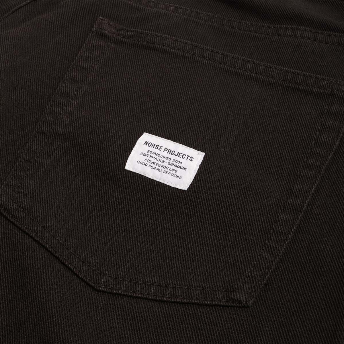 Norse Projects Korshavn Relaxed 5 Pocket Heavy Twill Shorts - Image 4