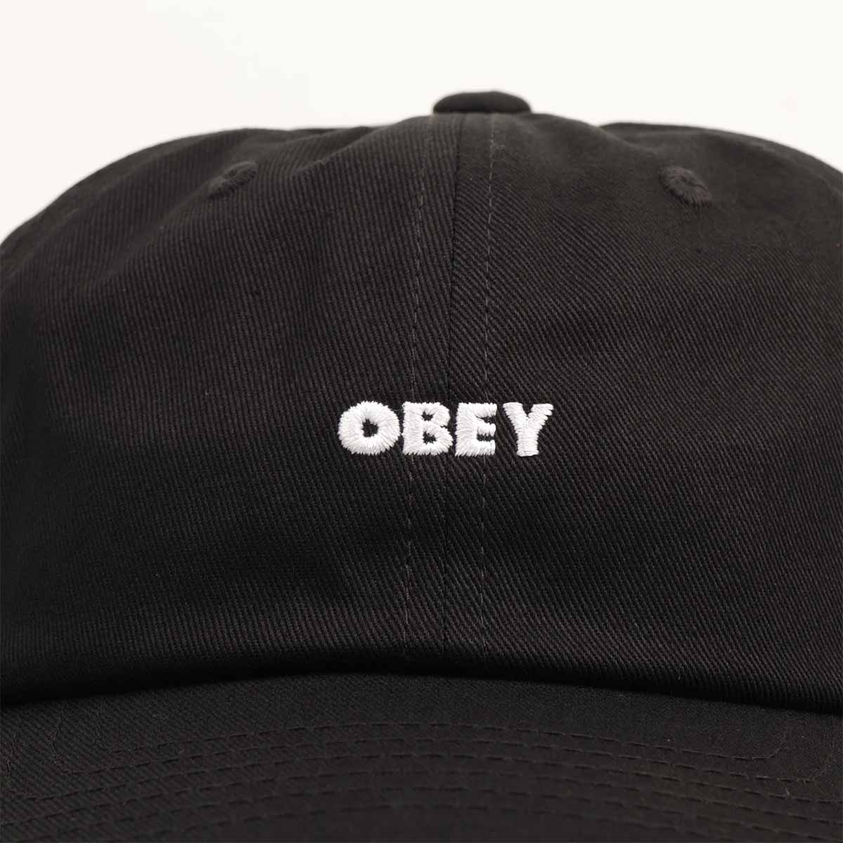OBEY Bold Curve 6 Panel Cap - Image 2