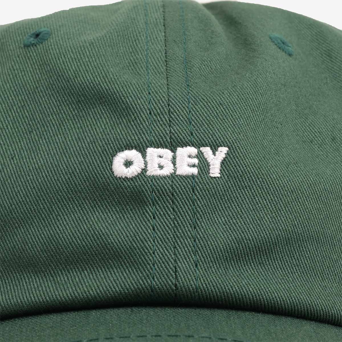 OBEY Bold Curve 6 Panel Cap - Image 2