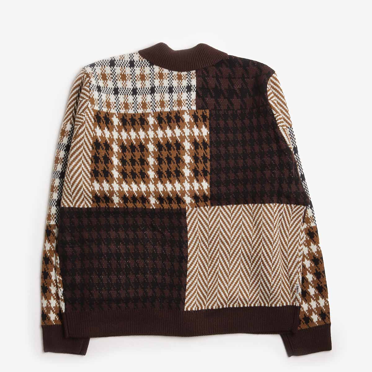 OBEY Patchwork Cardigan - Image 2