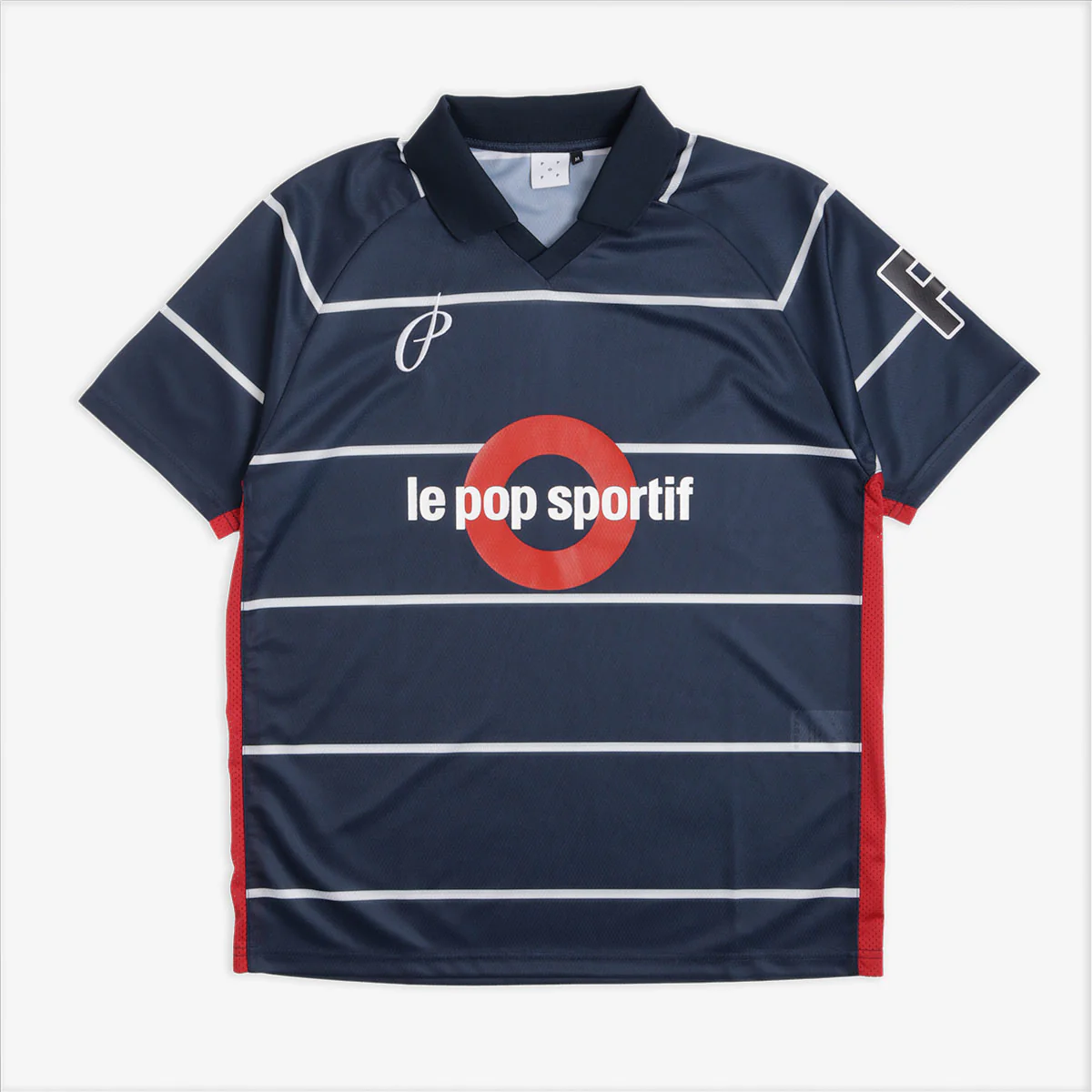 Pop Trading Company Striped Sportif Shirt - Image 5