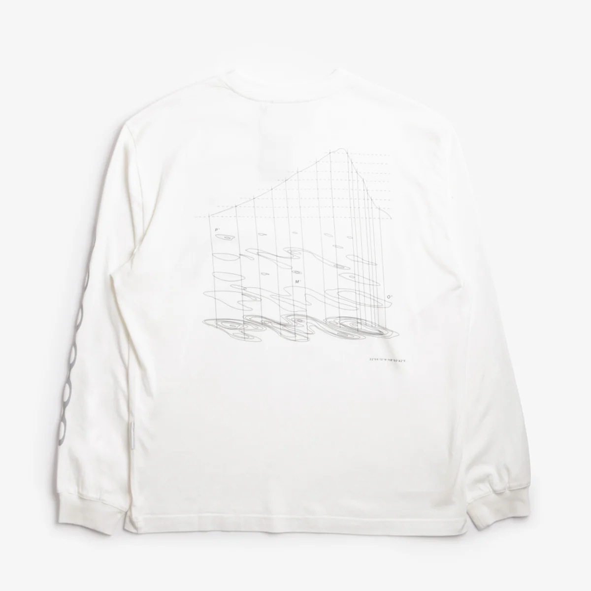 Purple Mountain Observartory Map Projection T-Shirt - Image 2