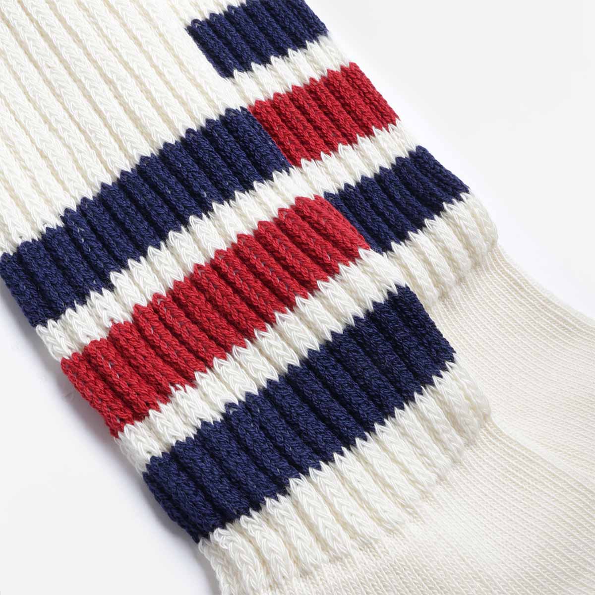 Rototo Coarse Ribbed Old School Crew Socks - Image 3