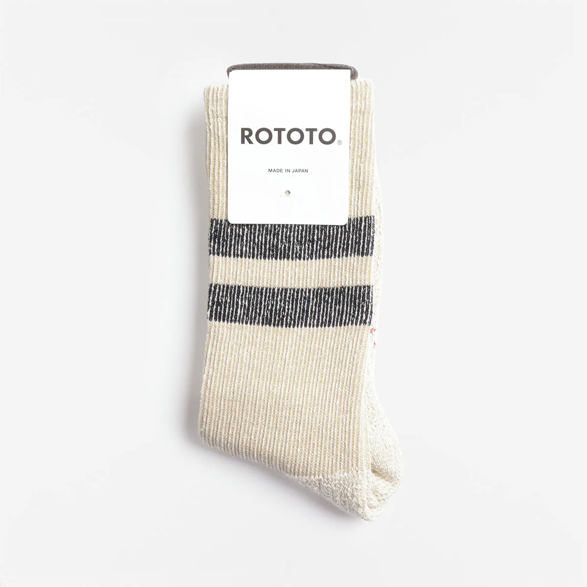 Rototo Pile Stripe Marl Socks