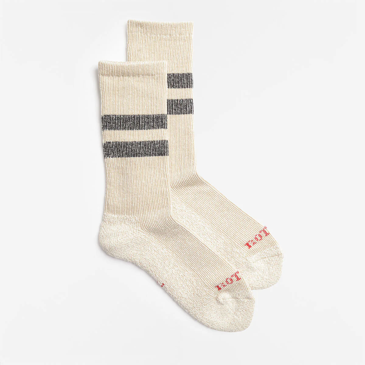 Rototo Pile Stripe Marl Socks - Image 2