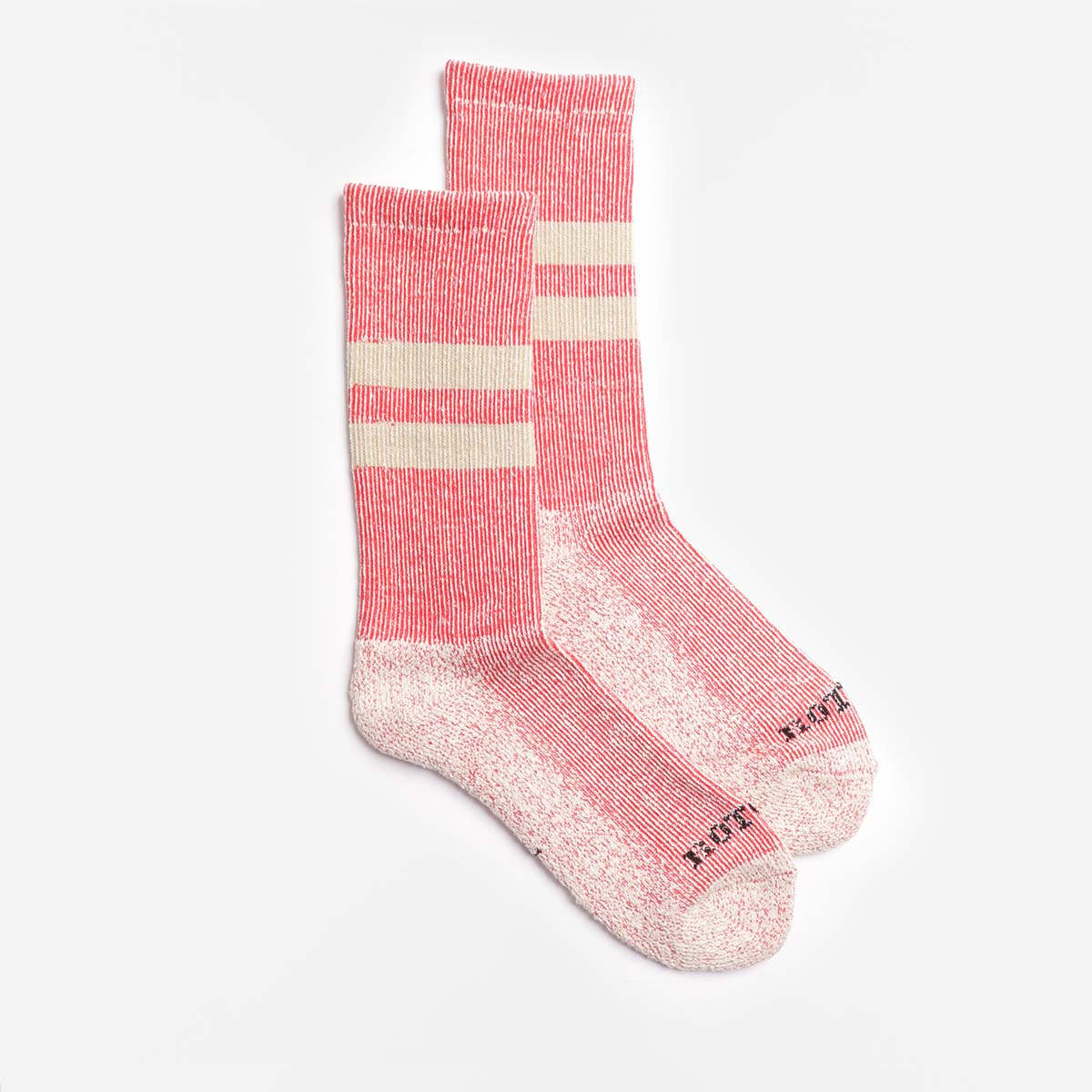 Rototo Pile Stripe Marl Socks - Image 2