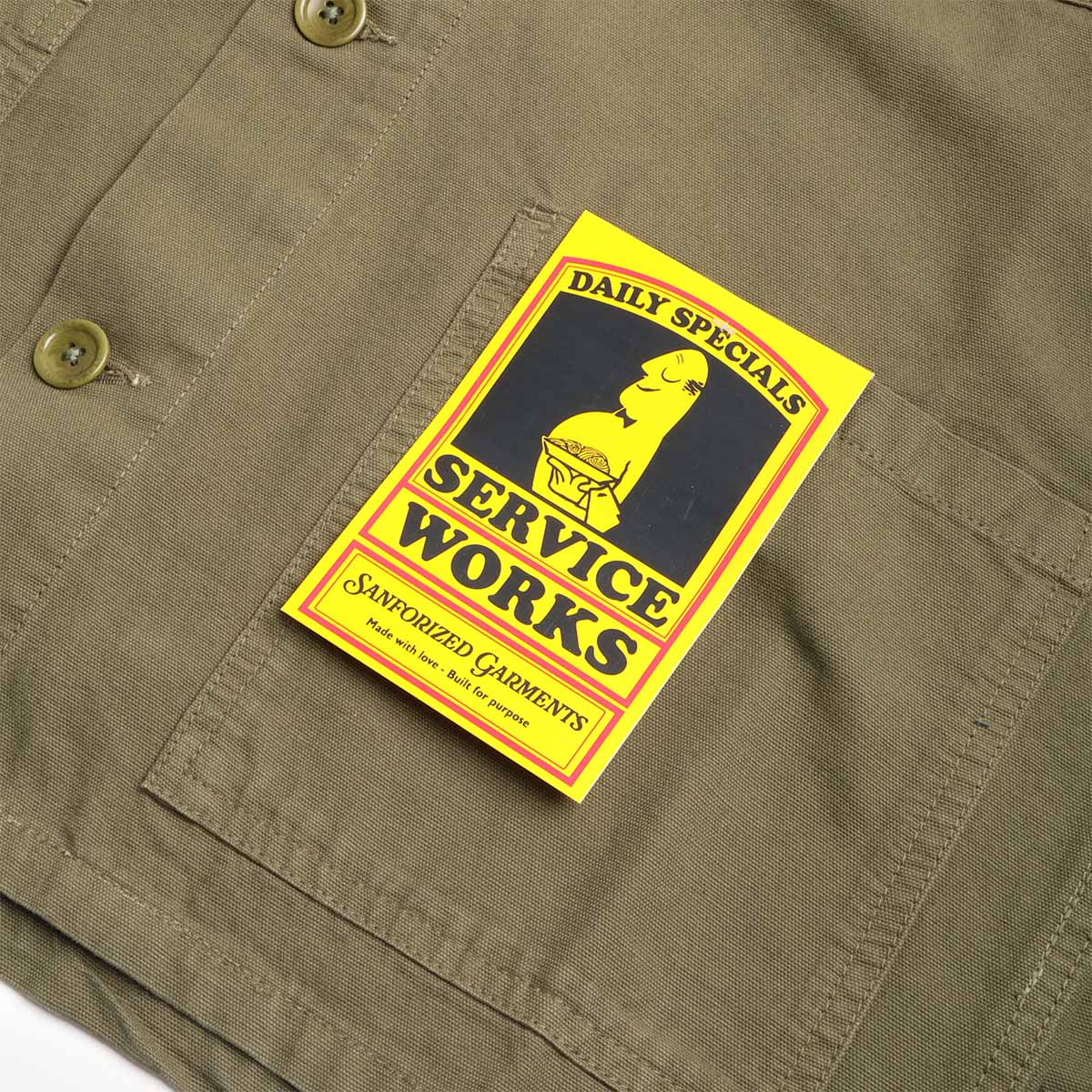 Service Works Canvas Chore Shirt - Image 3