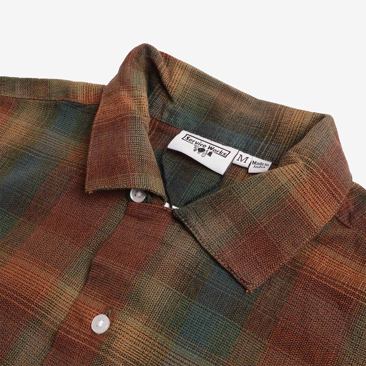Service Works Plaid Resort Shirt - Image 2