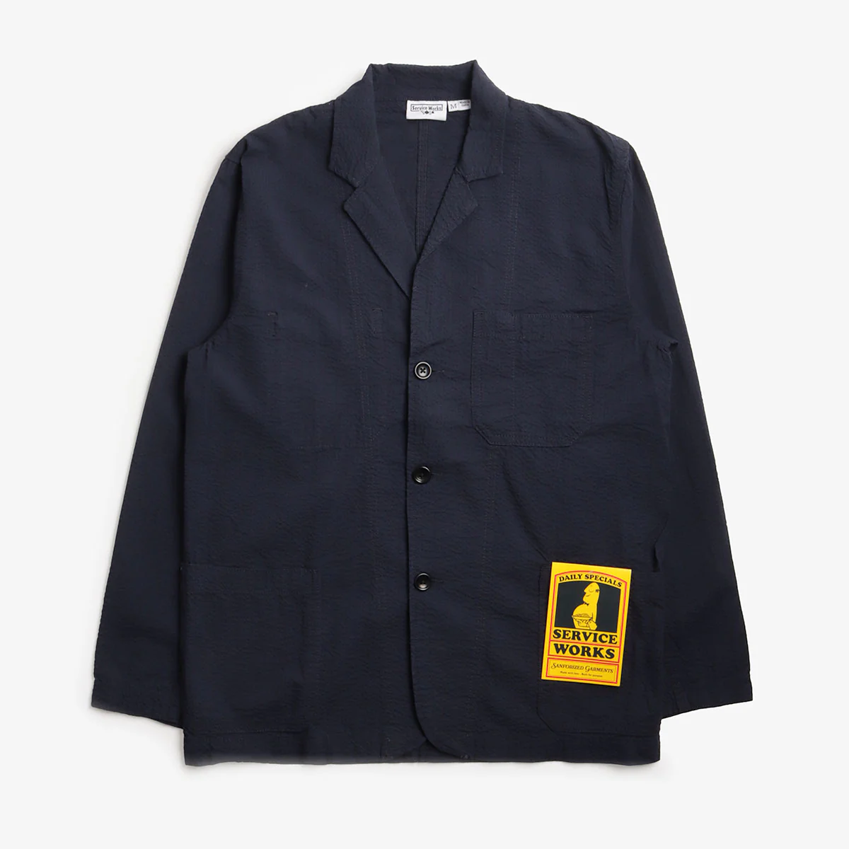 Service Works Seersucker Server Suit Jacket