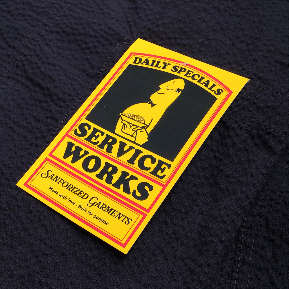 Service Works Seersucker Server Suit Jacket - Image 3