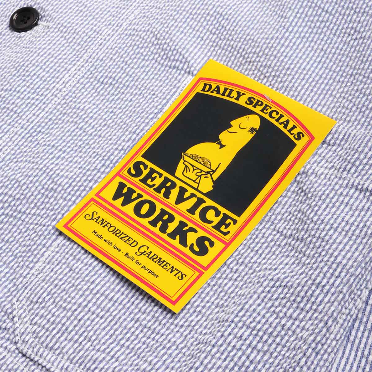 Service Works Seersucker Server Suit Jacket - Image 3