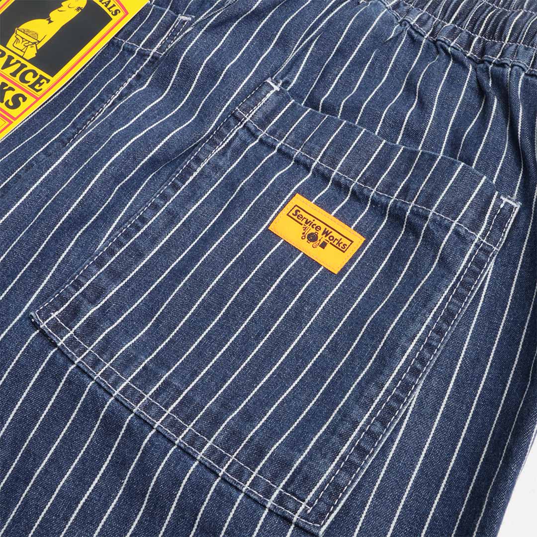 Sevice Works Pinstripe Denim Chef Pants - Image 4