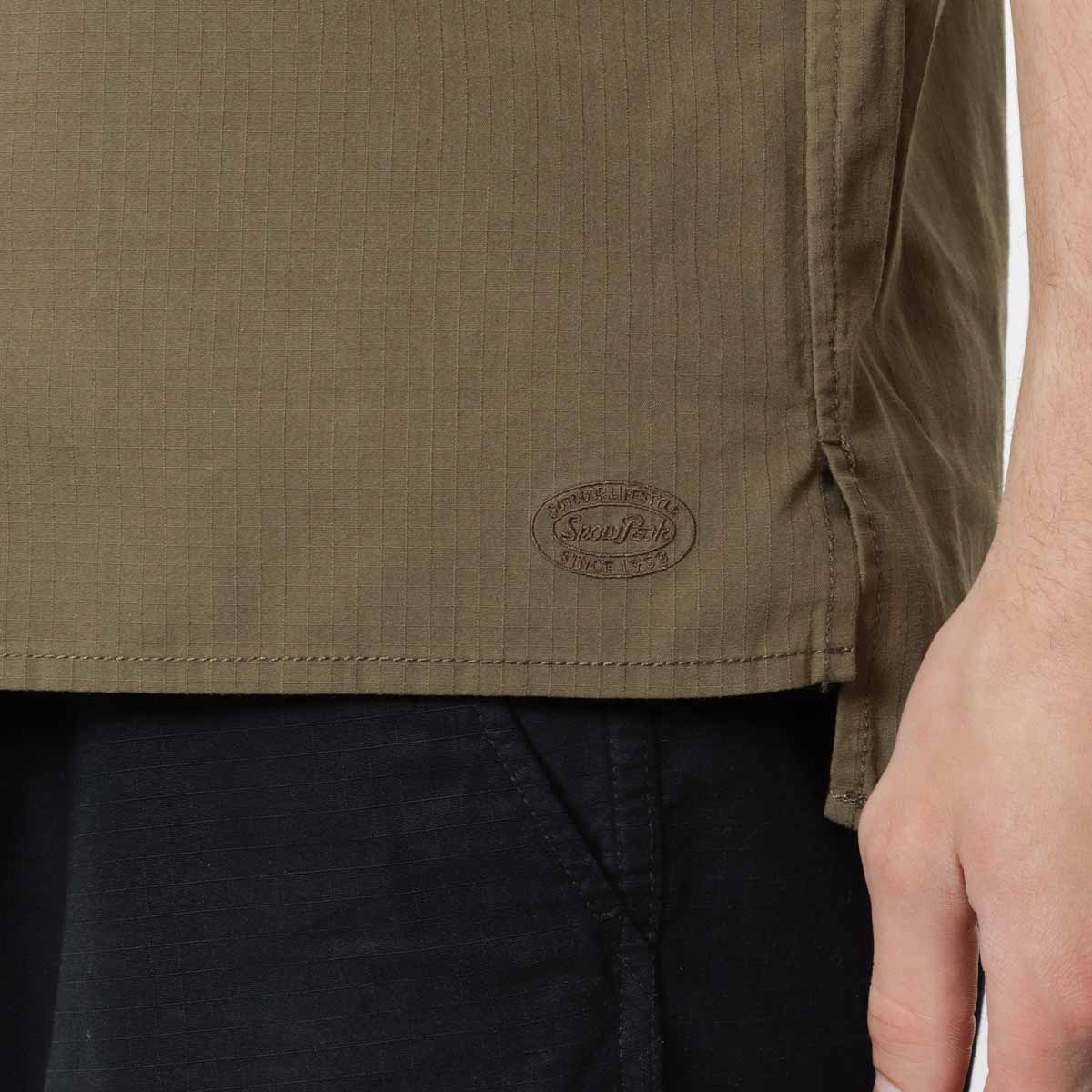 Snow Peak Takibi Light Ripstop Short Sleeve Shirt - Image 4