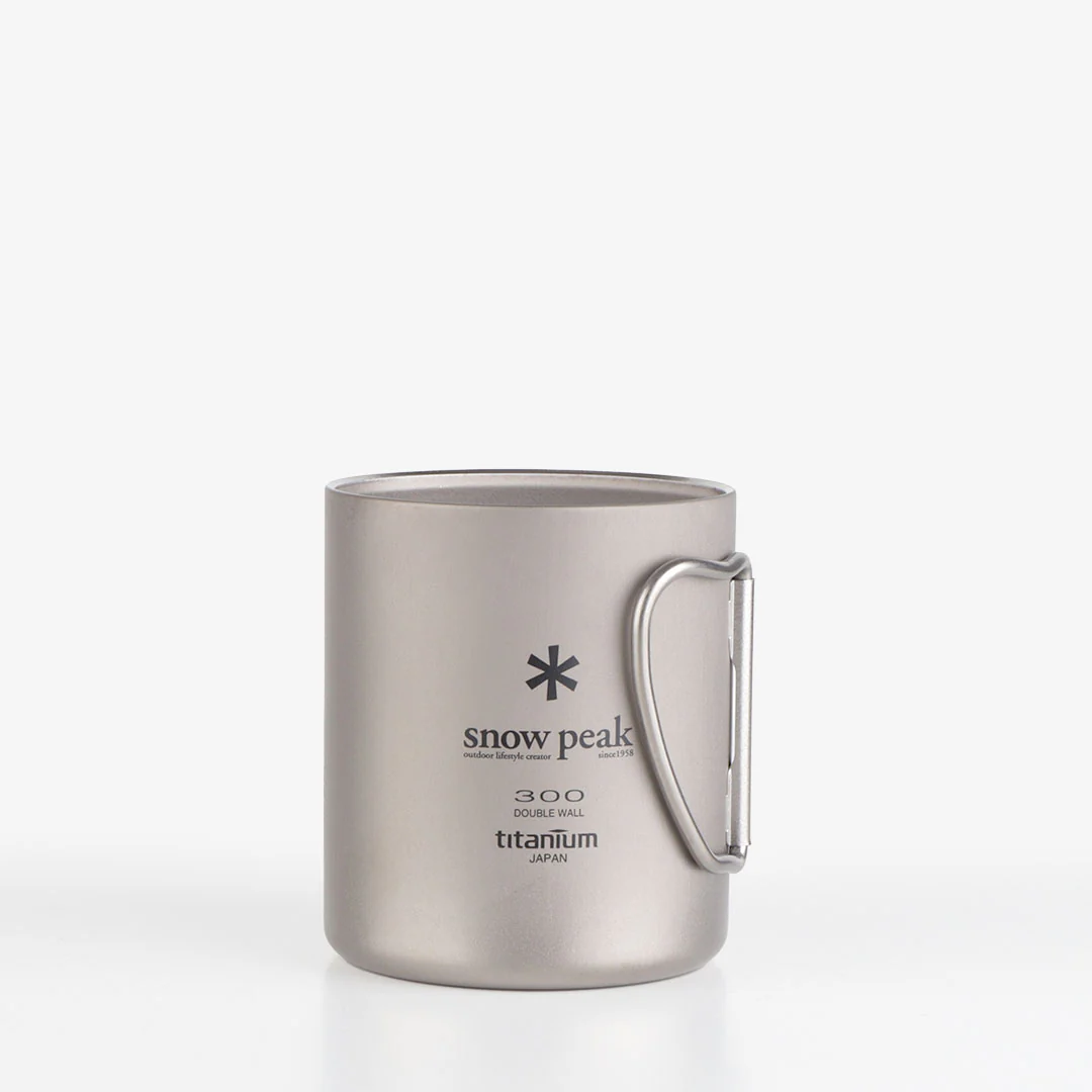 Snow Peak Titanium Double Wall 300 Mug - Image 3