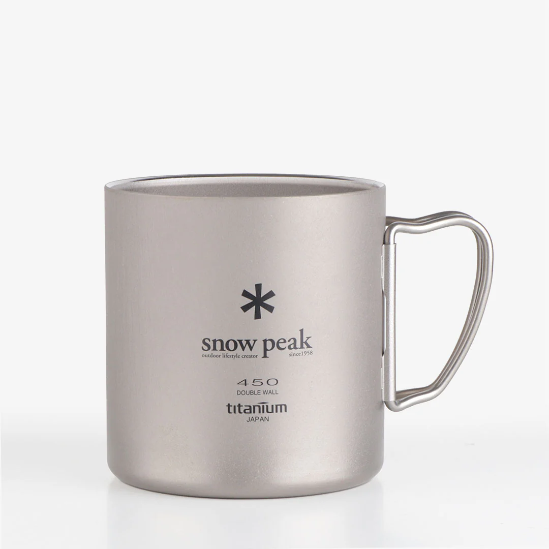 Snow Peak Titanium Double Wall 450 Mug