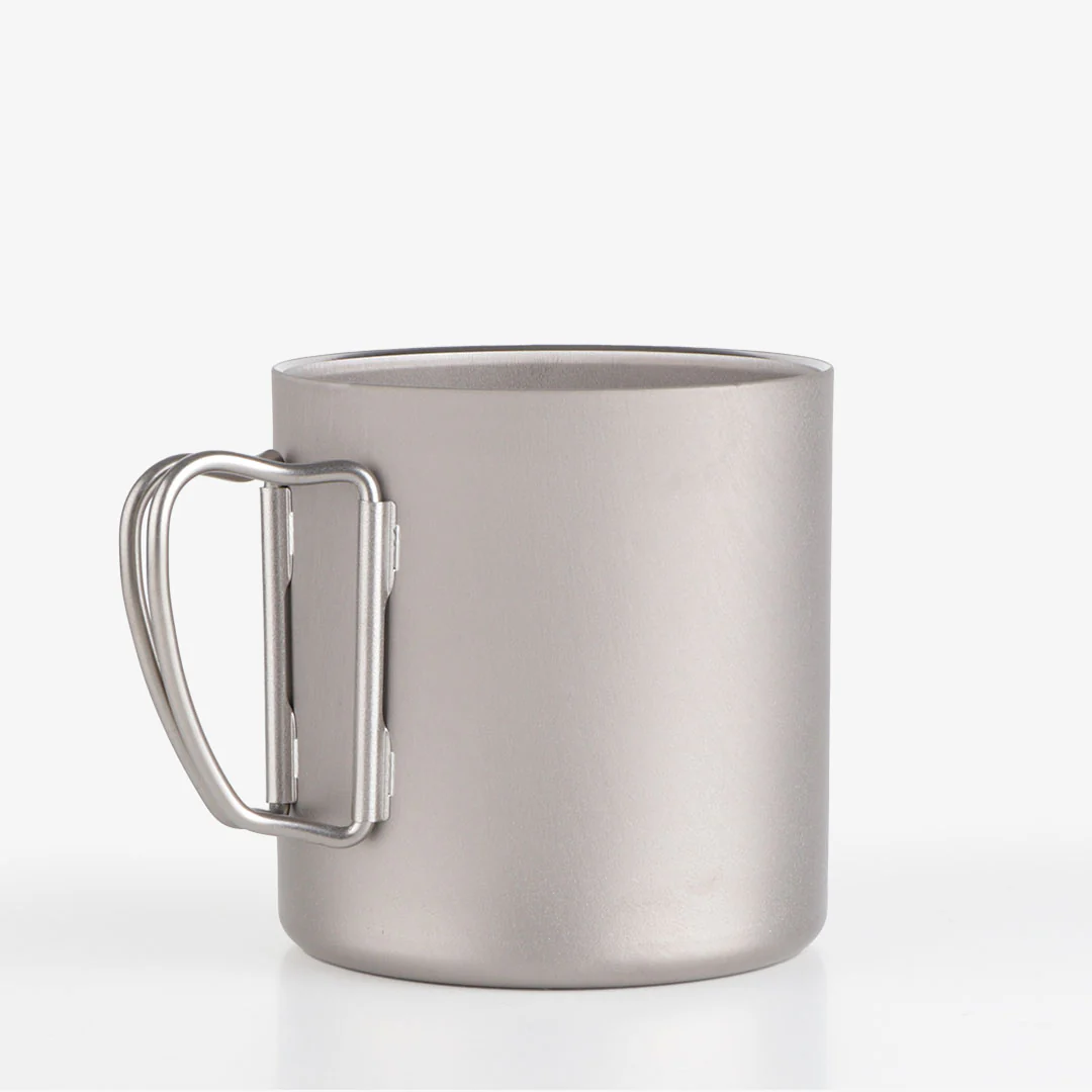 Snow Peak Titanium Double Wall 450 Mug - Image 2