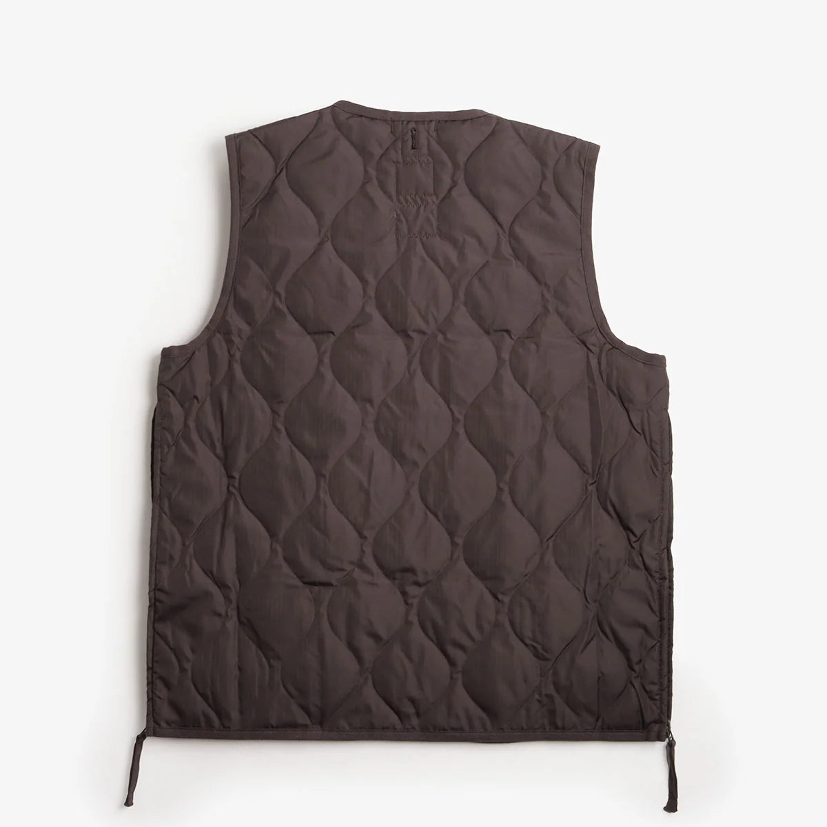 Taion Military Zip V Neck Down Vest - Image 2