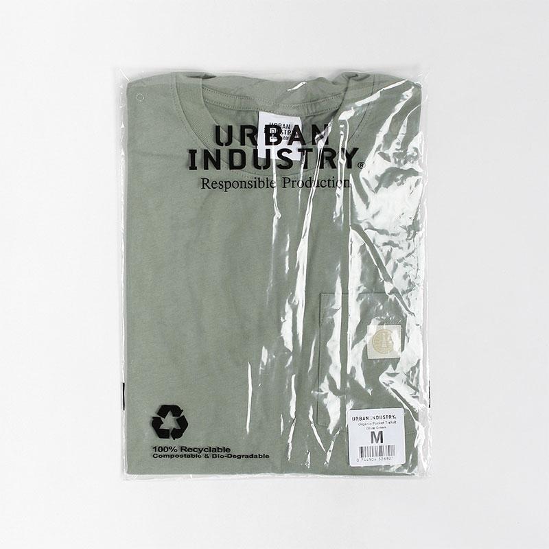 Urban Industry Organic Beacon Pocket T-Shirt - Image 5