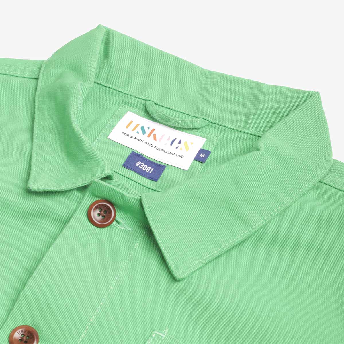 Uskees Buttoned 3001 Overshirt - Image 3