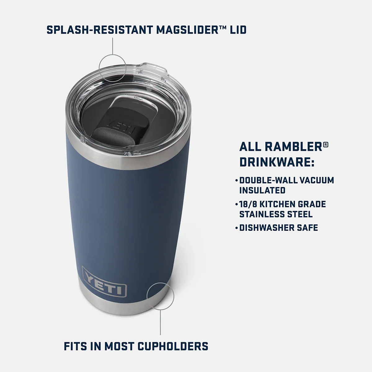 YETI Rambler 20oz Tumbler - Image 4