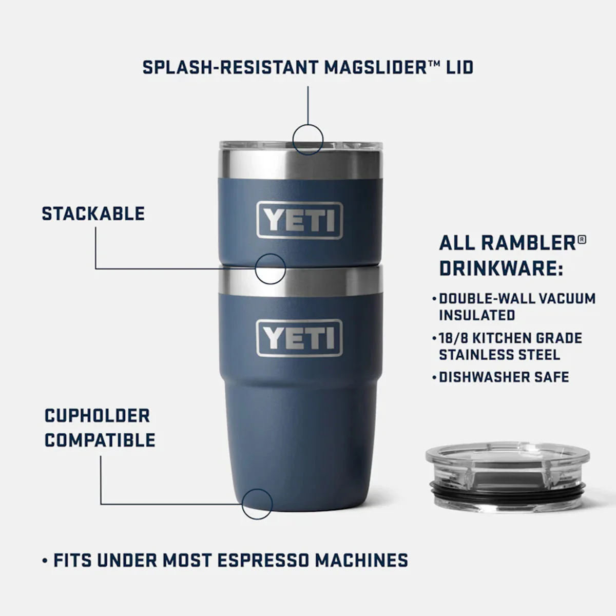 YETI Rambler 8oz Stackable Cup - Image 6